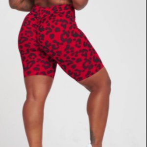 High Waist Scrunch Biker Short